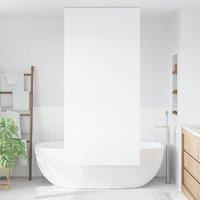 Berkfield Home Shower Roller Blind with Cassette 100x240 cm Fabric Width 96 cm in White