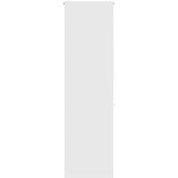 Berkfield Home Shower Roller Blind 80x240 cm Fabric Width 76 cm in White