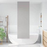 Berkfield Home Shower Roller Blind 70x240 cm Fabric Width 66 cm in Grey