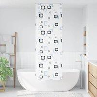 Berkfield Home Shower Roller Blind 60x240 cm Fabric Width 56 cm in White