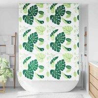 Berkfield Home Shower Roller Blind 160x240 cm Fabric Width 156 cm in Green