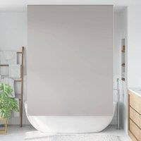Berkfield Home Shower Roller Blind 150x240 cm Fabric Width 146 cm in Grey
