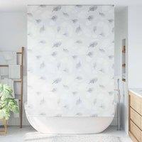 Berkfield Home Shower Roller Blind 150x240 cm Fabric Width 146 cm in Grey