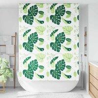 Berkfield Home Shower Roller Blind 150x240 cm Fabric Width 146 cm in Green