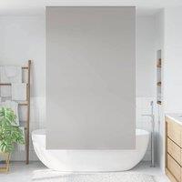 Berkfield Home Shower Roller Blind 130x240 cm Fabric Width 126 cm in Grey