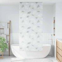 Berkfield Home Shower Roller Blind 110x240 cm Fabric Width 106 cm in Grey