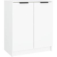 Berkfield Home Shoe Cabinet White 59x35x70 cm Engineered Wood | Size: 59 x 35 x 70 cm
