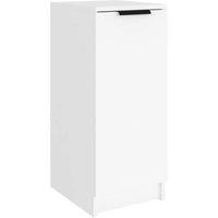 Berkfield Home Shoe Cabinet White 30x35x70 cm Engineered Wood | Size: 30 x 35 x 70 cm