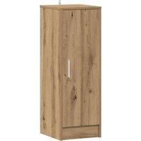 Berkfield Home Shoe Cabinet Old Wood 32x35x92 cm Engineered Wood in Brown | Size: 32 x 35 x 92 cm