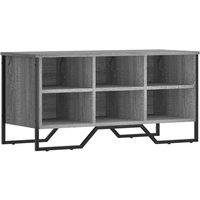 Berkfield Home Shoe Cabinet Grey Sonoma 90x38x45.5 cm Engineered Wood