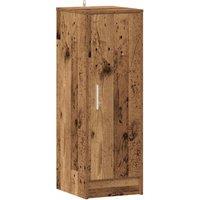 Berkfield Home Shoe Cabinet Artisan Oak 32x35x92 cm Engineered Wood in Brown | Size: 32 x 35 x 92 cm