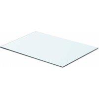 Berkfield Home Shelves 2 pcs Panel Glass Clear 50x30 cm