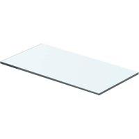 Berkfield Home Shelves 2 pcs Panel Glass Clear 40x15 cm