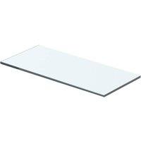 Berkfield Home Shelves 2 pcs Panel Glass Clear 40x12 cm
