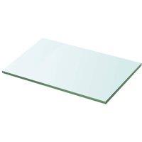 Berkfield Home Shelves 2 pcs Panel Glass Clear 30x15 cm
