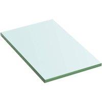 Berkfield Home Shelves 2 pcs Panel Glass Clear 20x12 cm