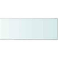 Berkfield Home Shelf Panel Glass Clear 80x30 cm