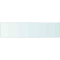 Berkfield Home Shelf Panel Glass Clear 60x15 cm