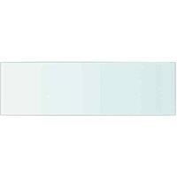 Berkfield Home Shelf Panel Glass Clear 50x15 cm