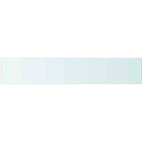 Berkfield Home Shelf Panel Glass Clear 110x20 cm