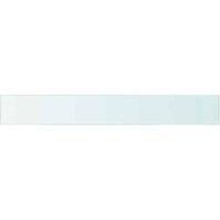 Berkfield Home Shelf Panel Glass Clear 110x15 cm