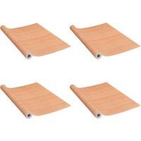 Berkfield Home Self-adhesive Furniture Films 2 pcs Japanese Oak 500x90 cm PVC in Beige