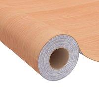 Berkfield Home Self-adhesive Furniture Film Japanese Oak 500x90 cm PVC in Beige