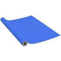 Berkfield Home Self-adhesive Furniture Film High Gloss Blue 500x90 cm PVC