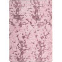 Berkfield Home Shaggy Rug High Pile NAVARRA Dusty Pink 240x340 cm Polyester | Size: Medium