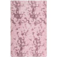 Berkfield Home Shaggy Rug High Pile NAVARRA Dusty Pink 130x200 cm Polyester | Size: Medium