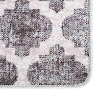 Berkfield Home Rug Washable 120x180 cm Multicolour Anti Slip | Size: 100 cm diameter
