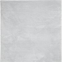 Berkfield Home Rug HUARTE Short Pile Soft & Washable Grey 240x240 cm | Size: Medium