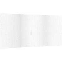 Berkfield Home Room Divider White 165x400 cm Bamboo in White | Size: 165x400 cm