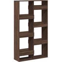 Berkfield Home Room Divider Brown Oak 100x33x175 cm Engineered Wood | Size: 100 x 33 x 175 cm