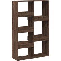 Berkfield Home Room Divider Brown Oak 100x33x155.5 cm Engineered Wood