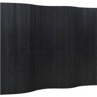 Berkfield Home Room Divider Black 165x250 cm Bamboo