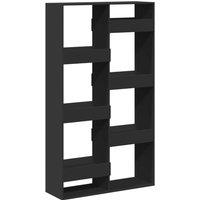 Berkfield Home Room Divider Black 100x33x175 cm Engineered Wood | Size: 100 x 33 x 175 cm