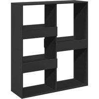 Berkfield Home Room Divider Black 100x33x115 cm Engineered Wood | Size: 100 x 33 x 115 cm