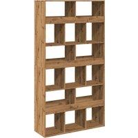 Berkfield Home Room Divider Artisian Oak 100x33x187.5 cm Engineered Wood in Brown