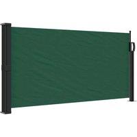Berkfield Home Retractable Side Awning Dark Green 100x300 cm