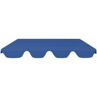 Berkfield Home Replacement Canopy for Garden Swing Blue 188/168x145/110 cm