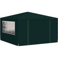 Berkfield Home Professional Party Tent with Side Walls 4x4 m Green 90 g/m?