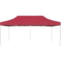 Berkfield Home Professional Folding Party Tent Aluminium 6x3 m Wine Red