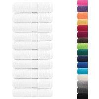 Berkfield Home Premium Guest Towels SOLUND 50pcs White 30x50cm 600gsm