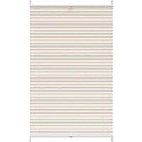 Berkfield Home Plisse Blind 70x125cm Creme in Cream | Size: 70x125 cm