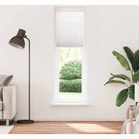 Berkfield Home Pleated Blind White 55x200 cm Fabric Width 54.4 cm Polyester