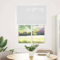 Berkfield Home Pleated Blind White 100x150 cm Fabric Width 99.4 cm Polyester
