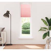 Berkfield Home Pleated Blind Pink 65x200 cm Fabric Width 64.4 cm Polyester