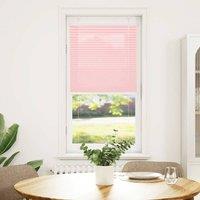 Berkfield Home Pleated Blind Pink 65x150 cm Fabric Width 64.4 cm Polyester
