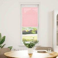 Berkfield Home Pleated Blind Pink 40x100 cm Fabric Width 39.4 cm Polyester